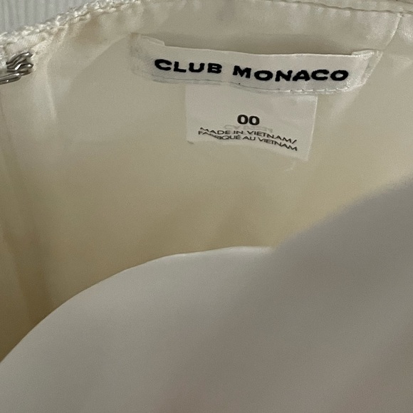 EUC White Club Monaco Form Fitting Cocktail Dress - Picture 6 of 6